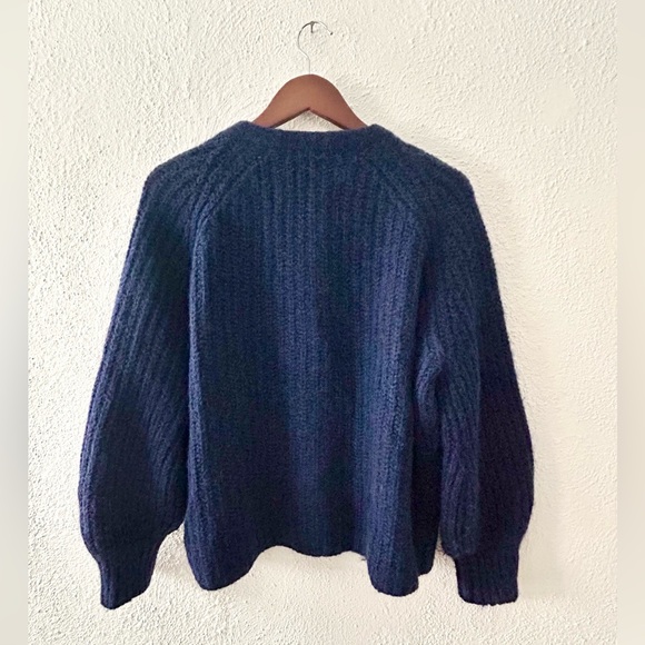 Sezane Emile Cardigan Navy - Picture 3 of 6